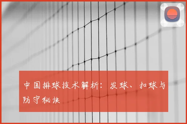 中国排球技术解析：发球、扣球与防守秘诀